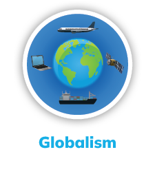 Educational Epiphany Continuing Literacy Collection Theme Icon: Globalism