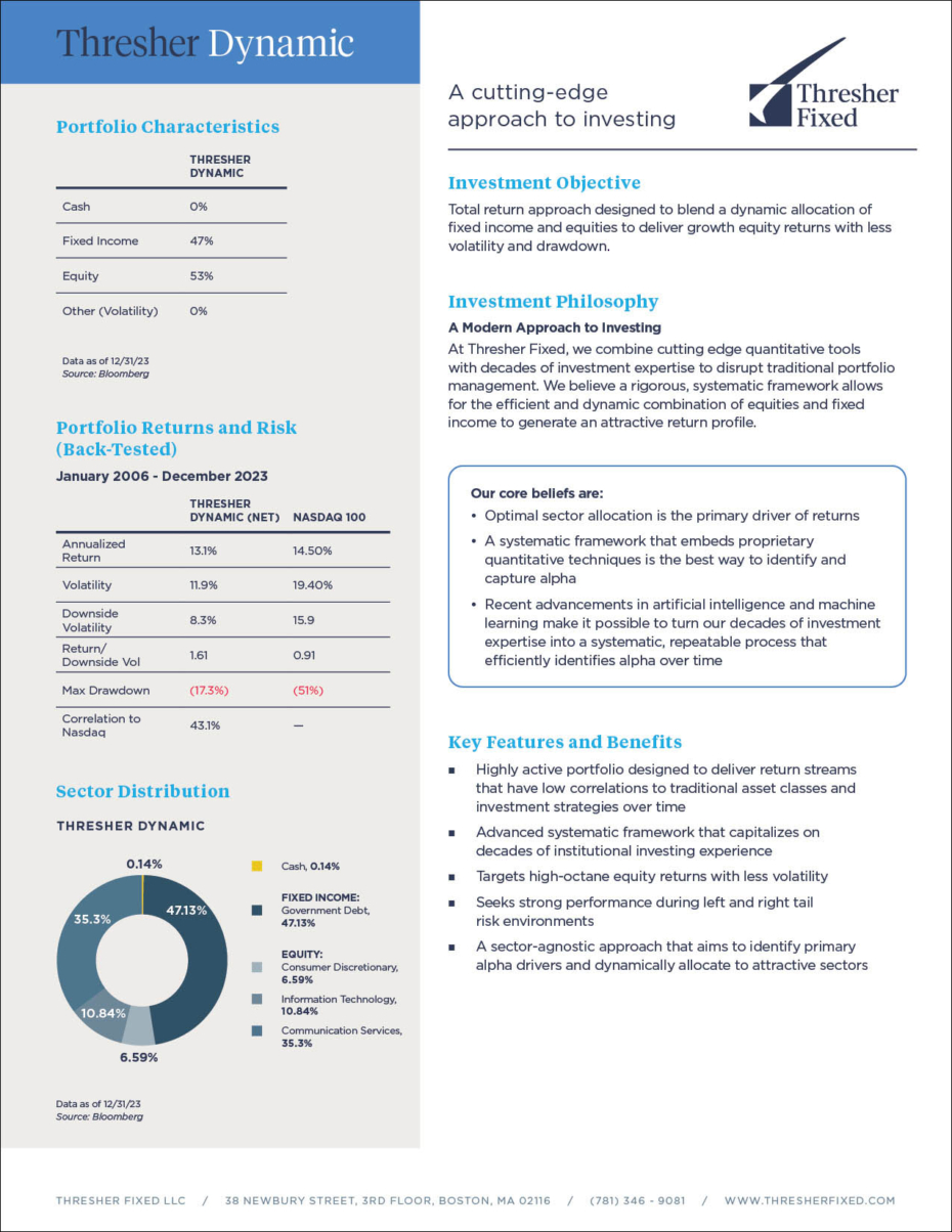 Thresher Dynamic Fact Sheet-Page 1