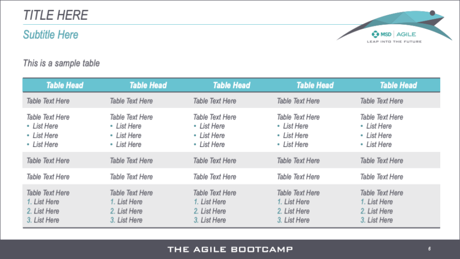 MSD_Agile Tranformation Template 6